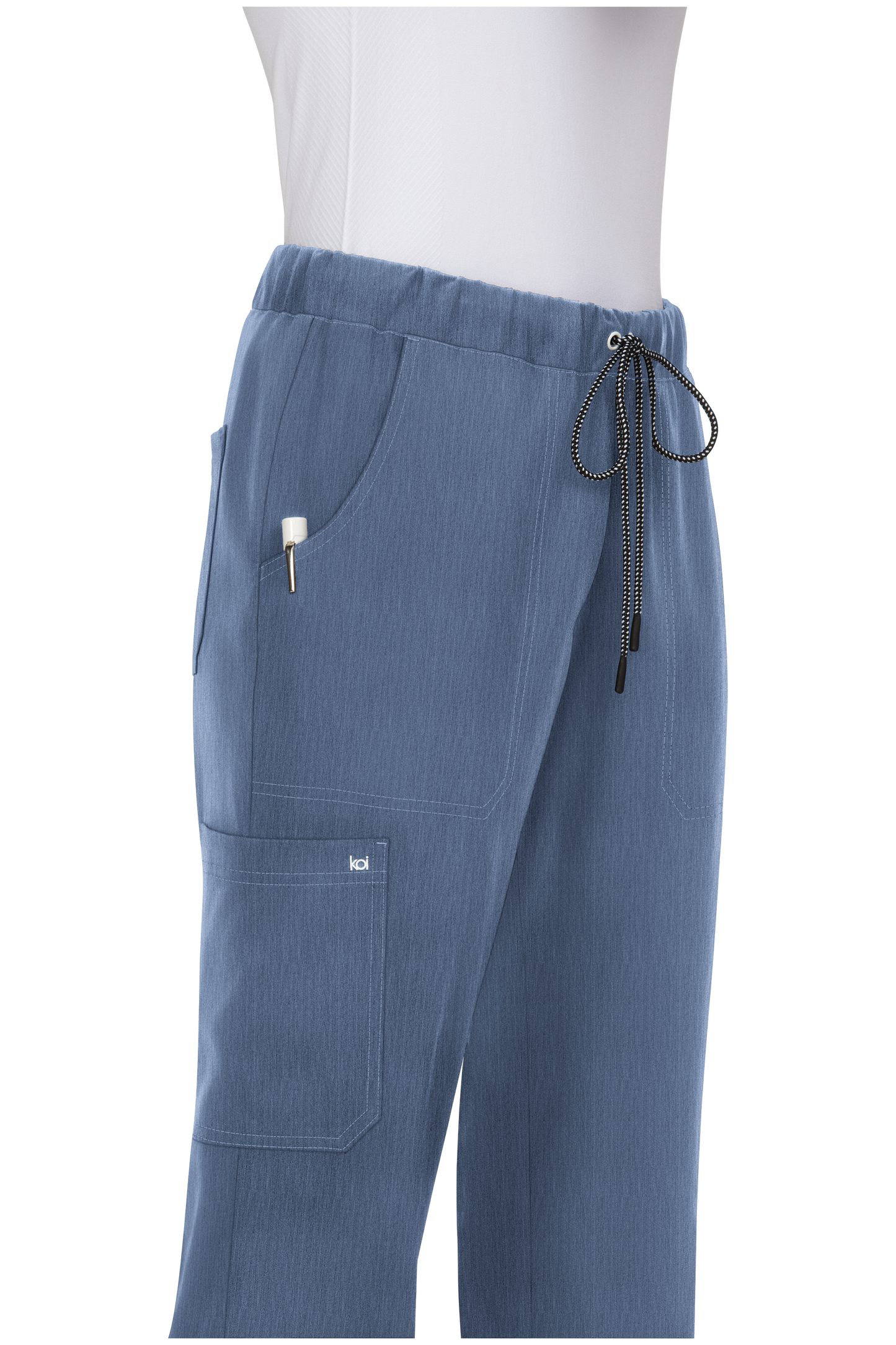 KOI Healthcare Hero Pants - Medical Scrub Bottoms KOI Medical Scrubs 39.99 Heather Navy / 3XL Moore than Scrubs