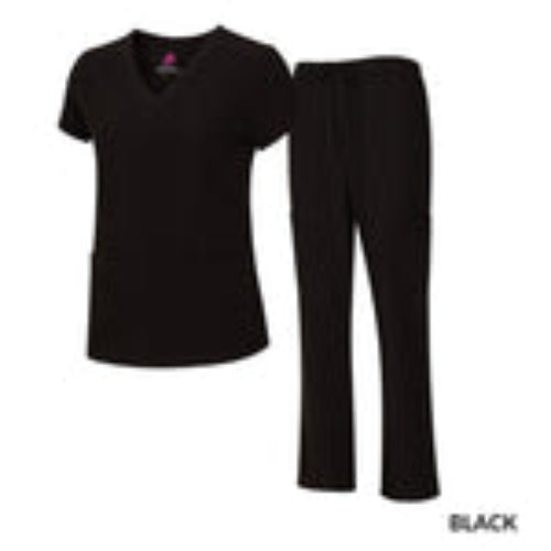 NATURAL UNIFORMS - STRETCH V-NECK CARGO SCRUB SETS Natural Uniforms Clothing Moore than Scrubs