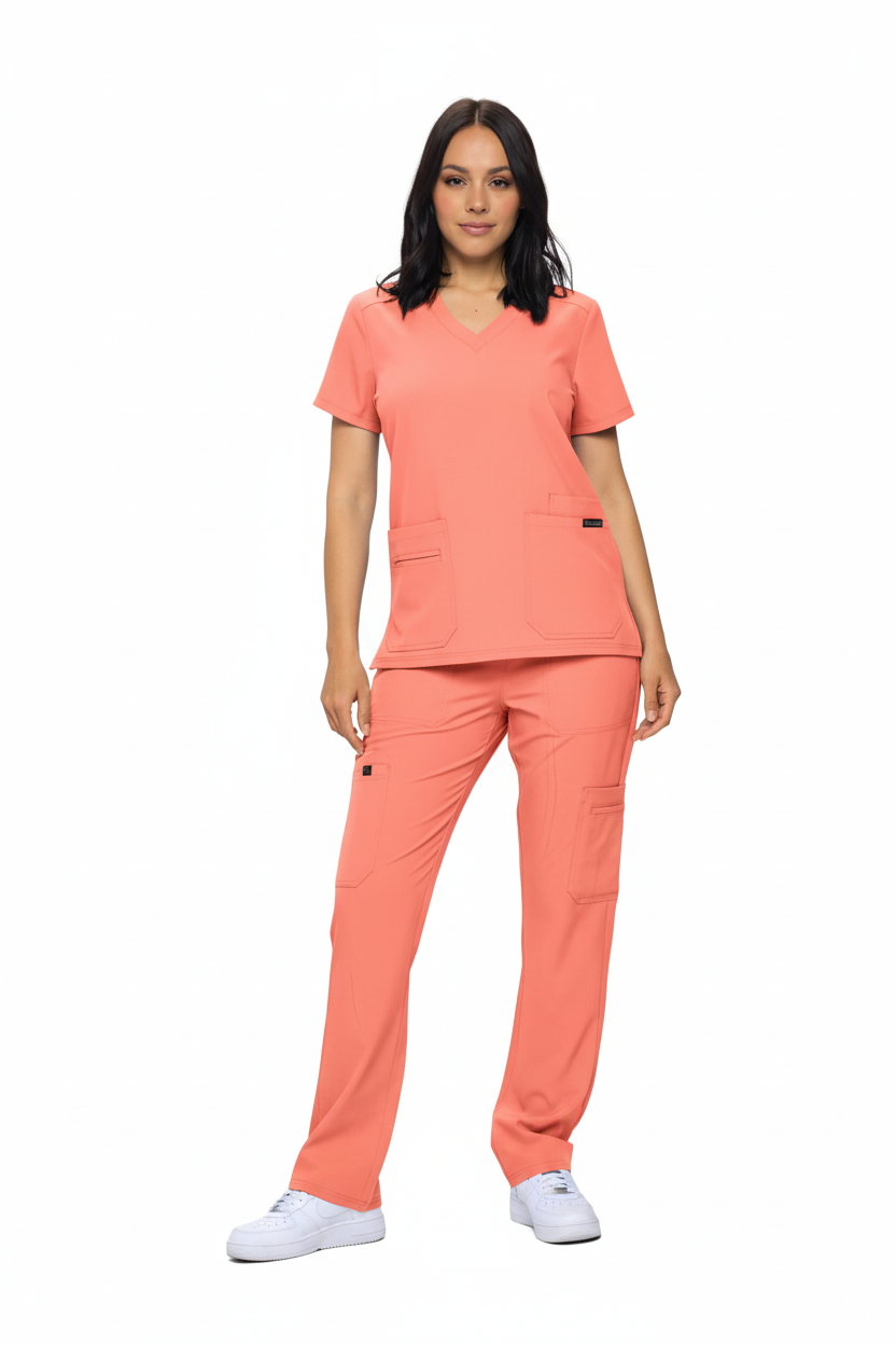 Monarch Cargo Pants Premium Scrub Set (3102) Monarch Uniforms Scrubs Moore than Scrubs