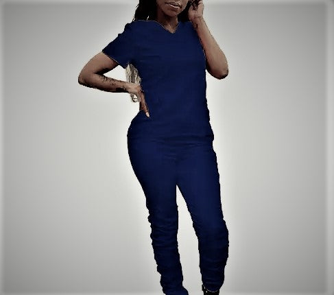 Scrunchy Scrunge Scrub Set Moore than Scrubs