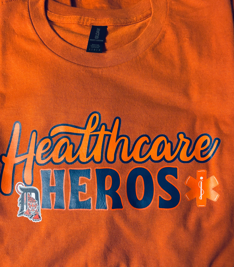 Product title  Healthcare-Heros-Unisex-Tee-Shirts Moore than Scrubs