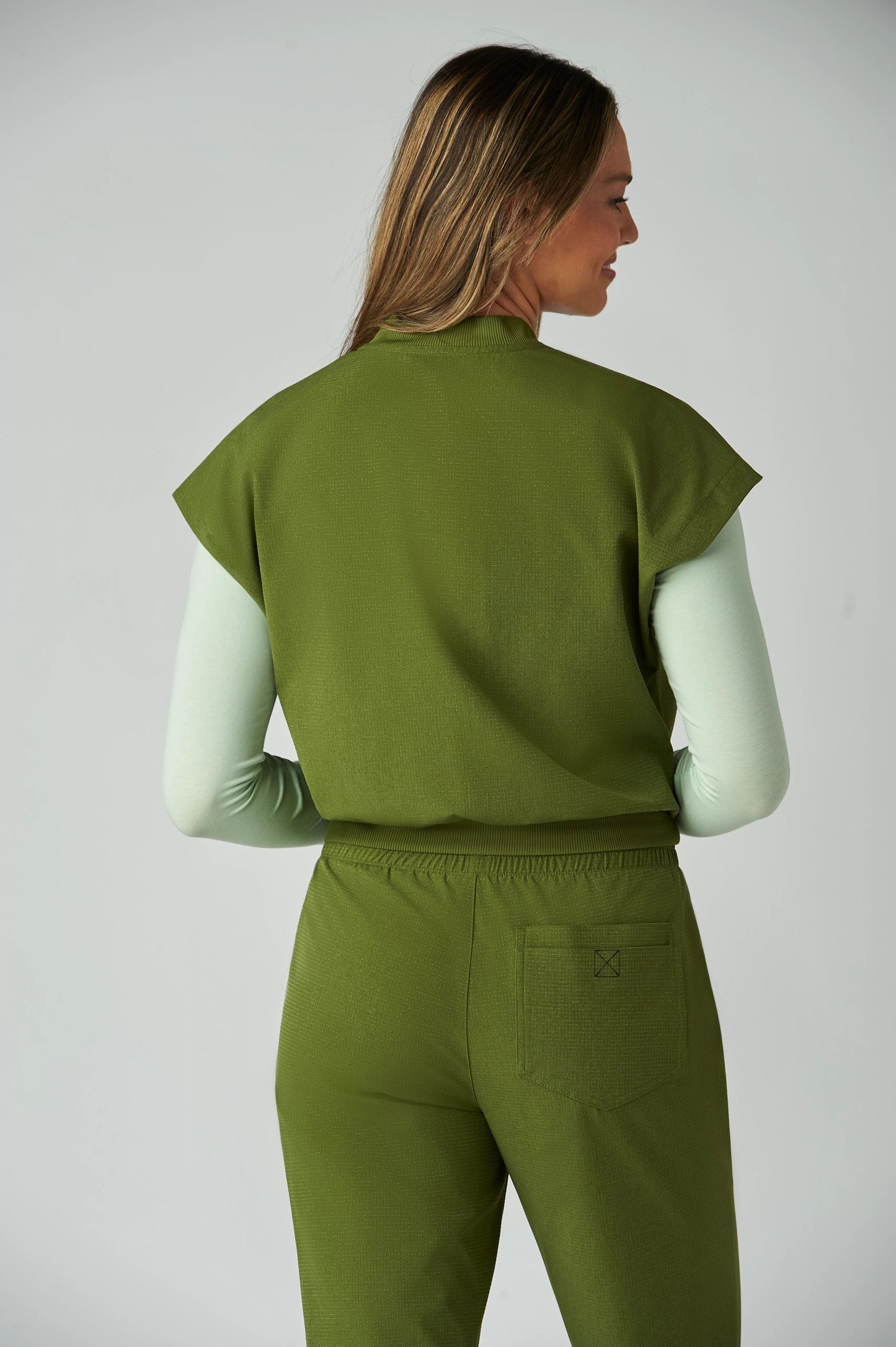 KOI Women's Anja Jumpsuit KOI Medical Scrubs 54.99 Olive / 3XL Moore than Scrubs