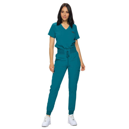Monarch Jogger Scrub Set - Premium Medical Scrubs (3103) Monarch Uniforms Medical Scrubs   Moore than Scrubs