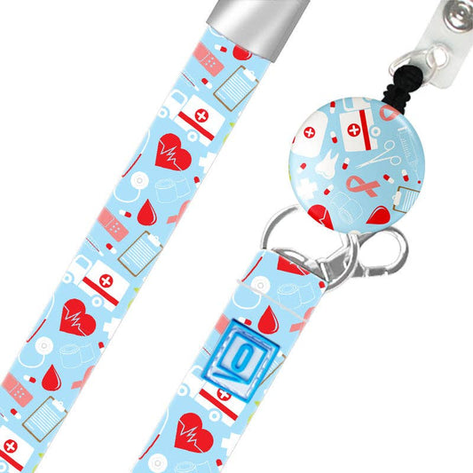 LUXE Lanyard OUTSIDE THE BOX, LLC Apparel & Accessories   Moore than Scrubs