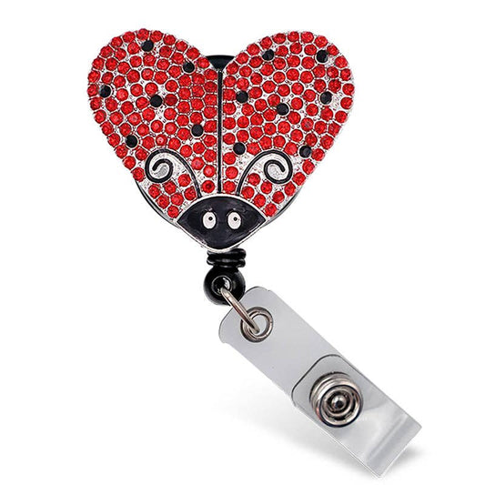 Love Bug Sparkle And Shine Badge Reel - Moore than Scrubs LLC