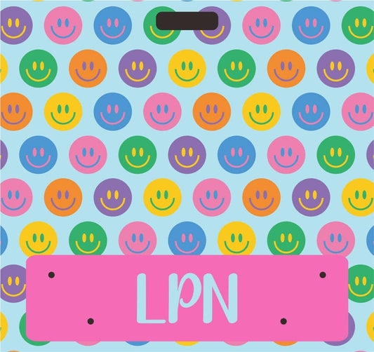Badge Buddies Horizontal Smile: Badge Buddy Horizontal Smile LPN - Moore than Scrubs LLC