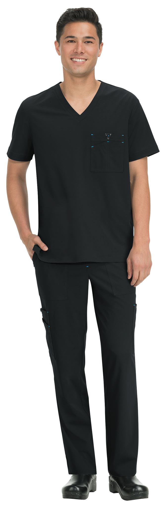 KOI Basics Men's Bryan Scrub Top (668) KOI Medical Scrubs   Moore than Scrubs