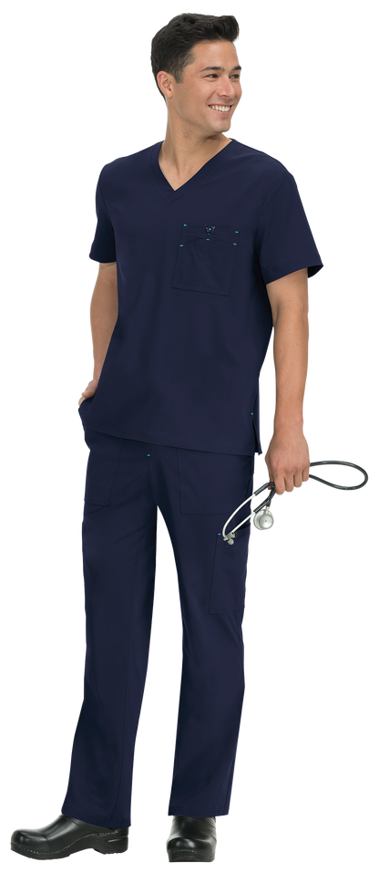 KOI Basics Men's Bryan Scrub Top (668) KOI Medical Scrubs   Moore than Scrubs