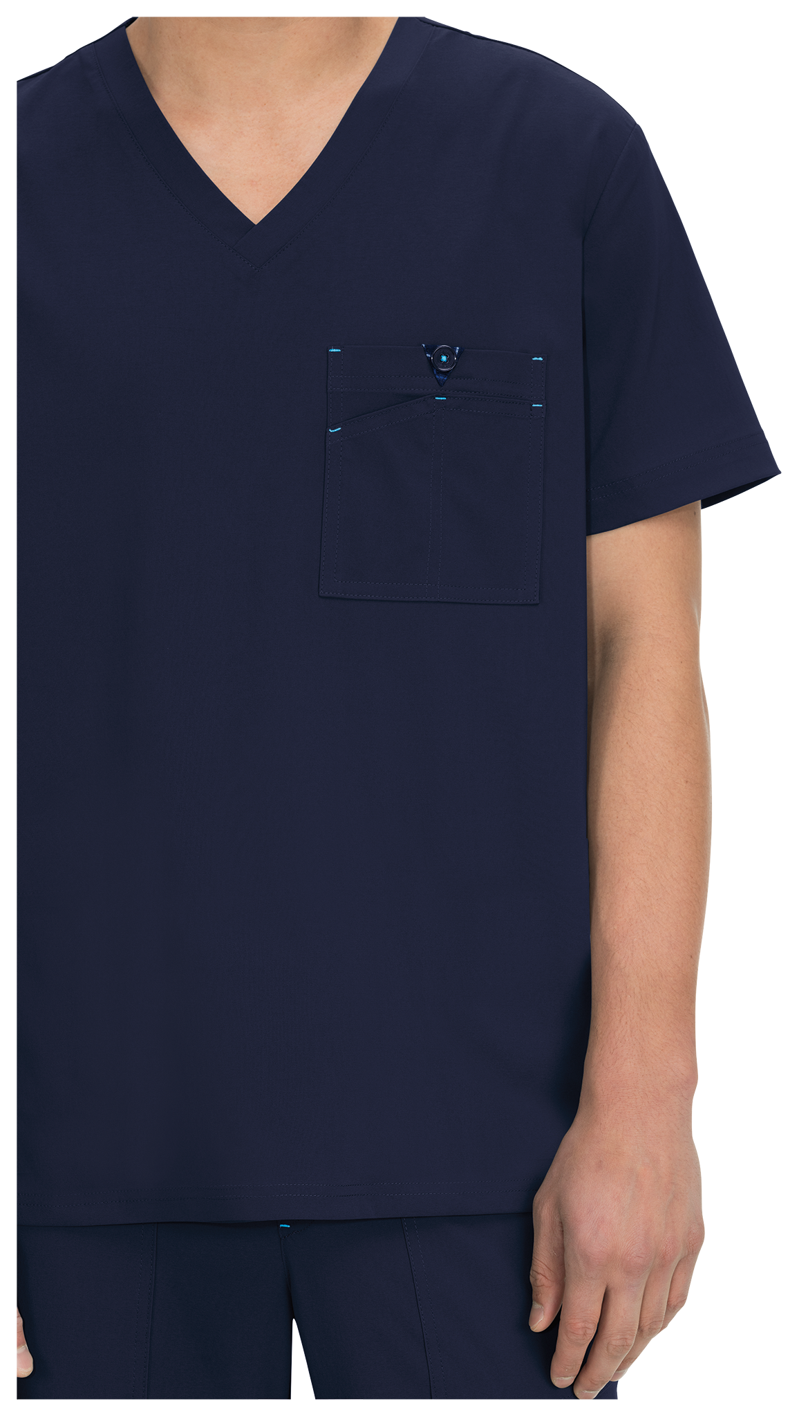 KOI Basics Men's Bryan Scrub Top (668) KOI Medical Scrubs   Moore than Scrubs