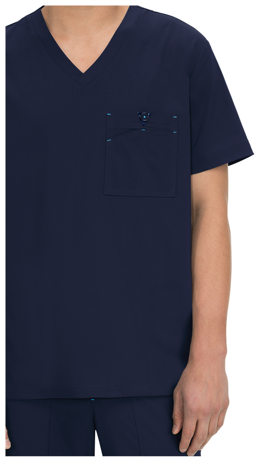 KOI Basics Men's Bryan Scrub Top (668) KOI Medical Scrubs   Moore than Scrubs