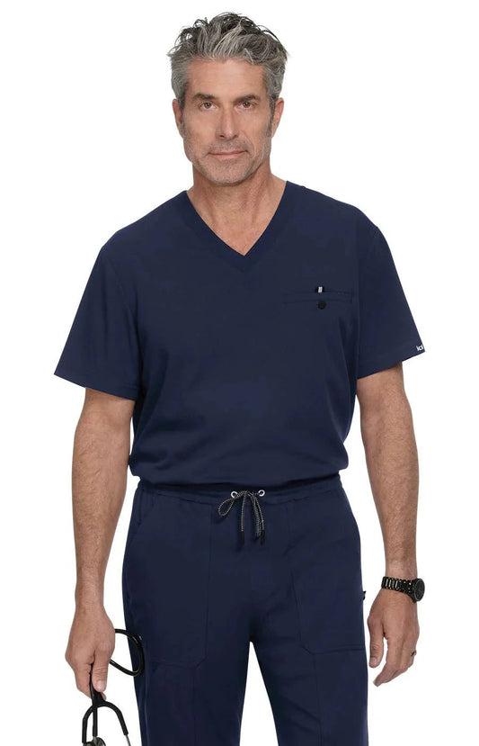 KOI Next Gen On Call Men's V-Neck Scrub Top - Style 671 Medical Uniforms KOI Medical Scrubs   Moore than Scrubs