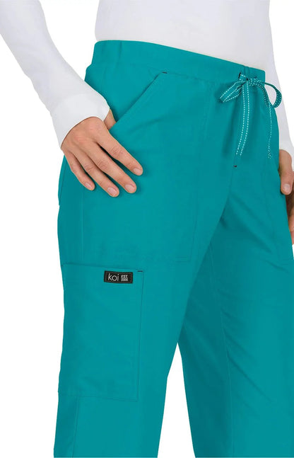 KOI Basics Women's Holly Scrub Pants - Professional Medical Uniforms KOI Clothing   Moore than Scrubs