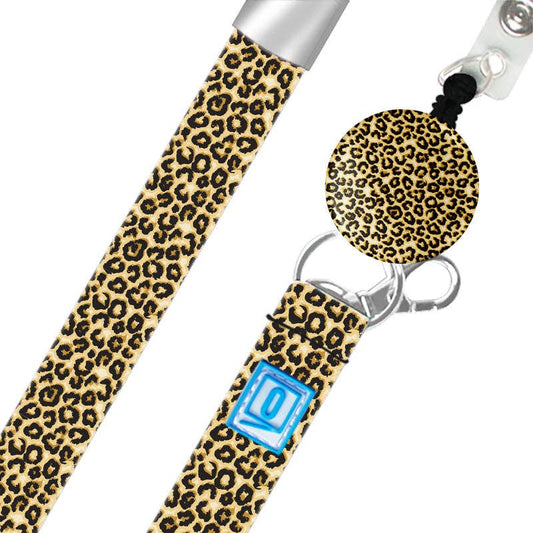 LUXE Lanyard Leopard OUTSIDE THE BOX, LLC    Moore than Scrubs