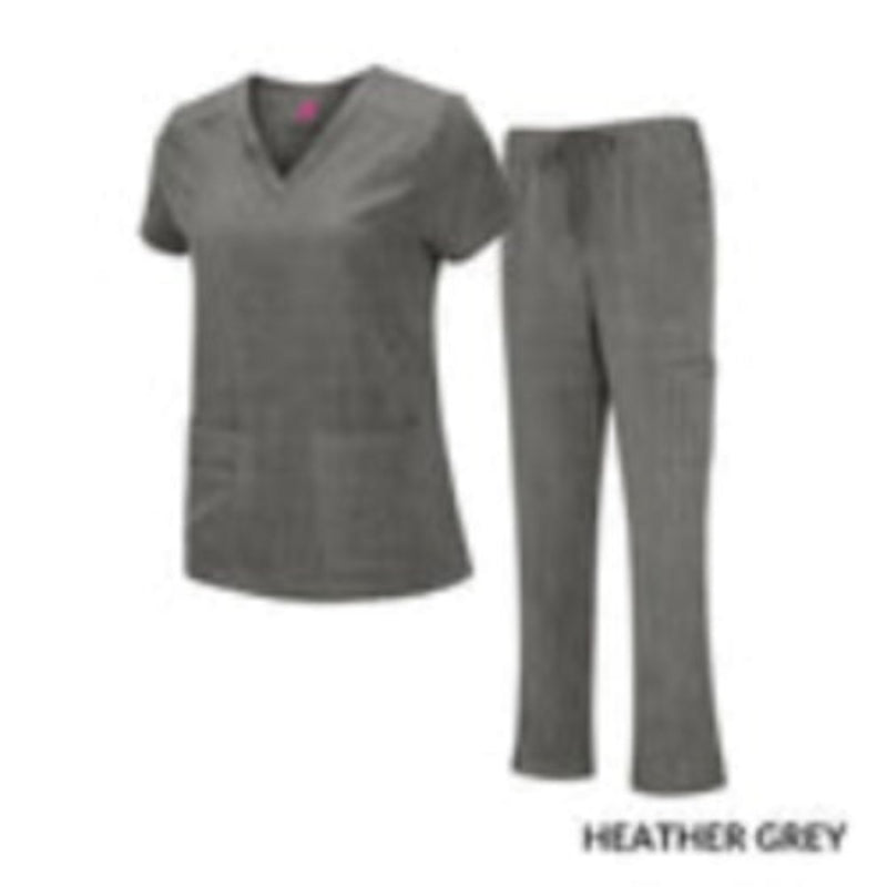 NATURAL UNIFORMS - STRETCH V-NECK CARGO SCRUB SETS Natural Uniforms Clothing   Moore than Scrubs