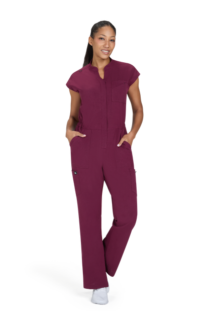 KOI Women's Anja Jumpsuit KOI Medical Scrubs   Moore than Scrubs
