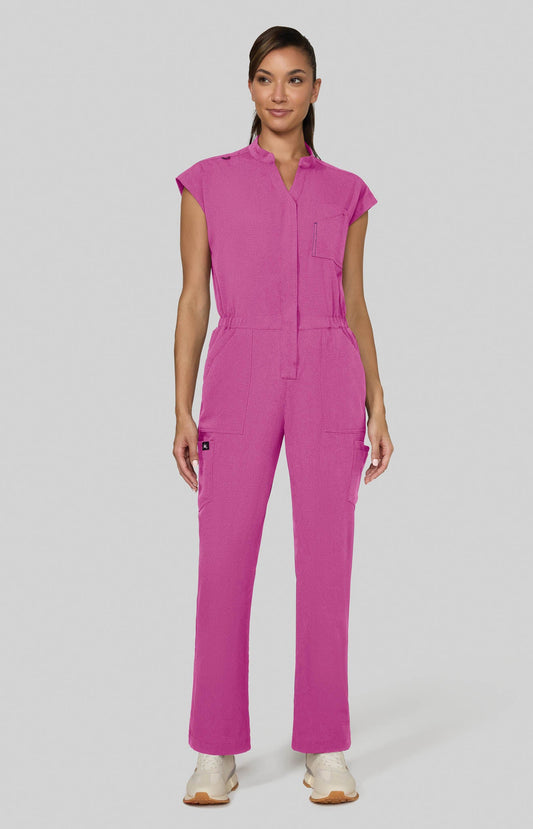 KOI Women's Anja Jumpsuit KOI Medical Scrubs   Moore than Scrubs