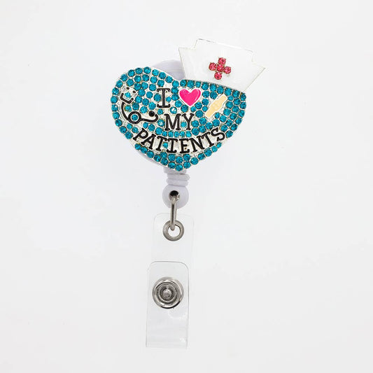 Sparkle & Shine I Heart My Patients Badge Reel OUTSIDE THE BOX, LLC