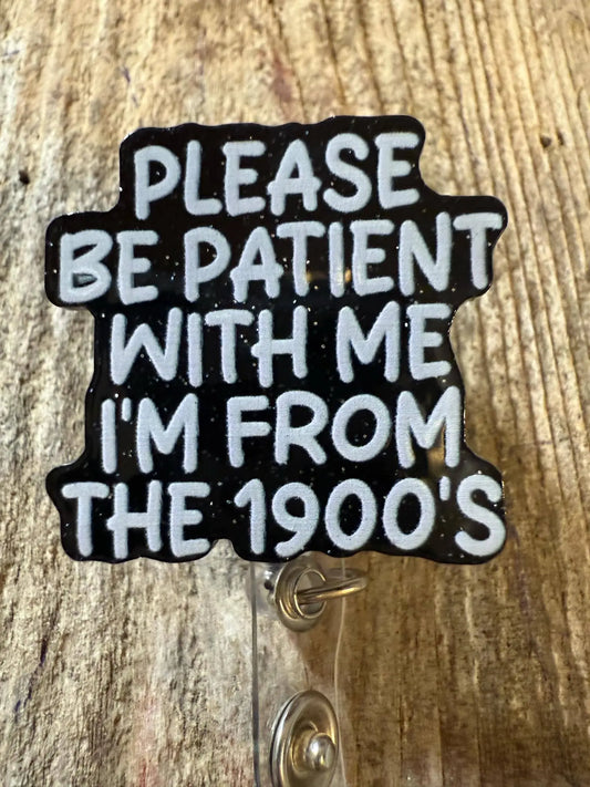 Badge Reel  From the 1900's The Wild Poppy    Moore than Scrubs