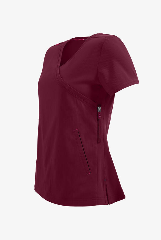 KOI 316 Philosophy Mock Wrap Scrub Top - Women's Medical Uniforms KOI Clothing   Moore than Scrubs