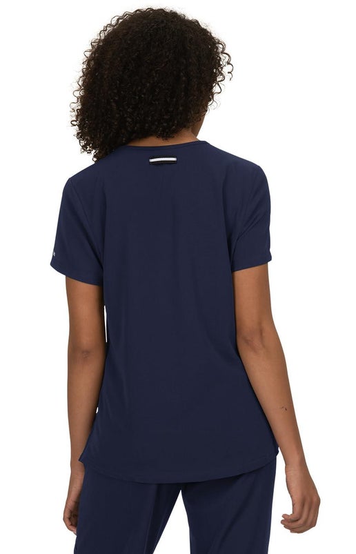 KOI Next Gen Ready to Work Women S 1-Pocket Tuck-in Scrub Top KOI Clothing 27.95 Navy / L Moore than Scrubs