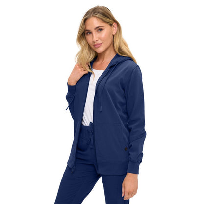 Monarch Uniforms Women's Scrub Jacket Hoodie – Lightweight Zip Up Nursing Jacket (4301) Moore than Scrubs LLC    Moore than Scrubs