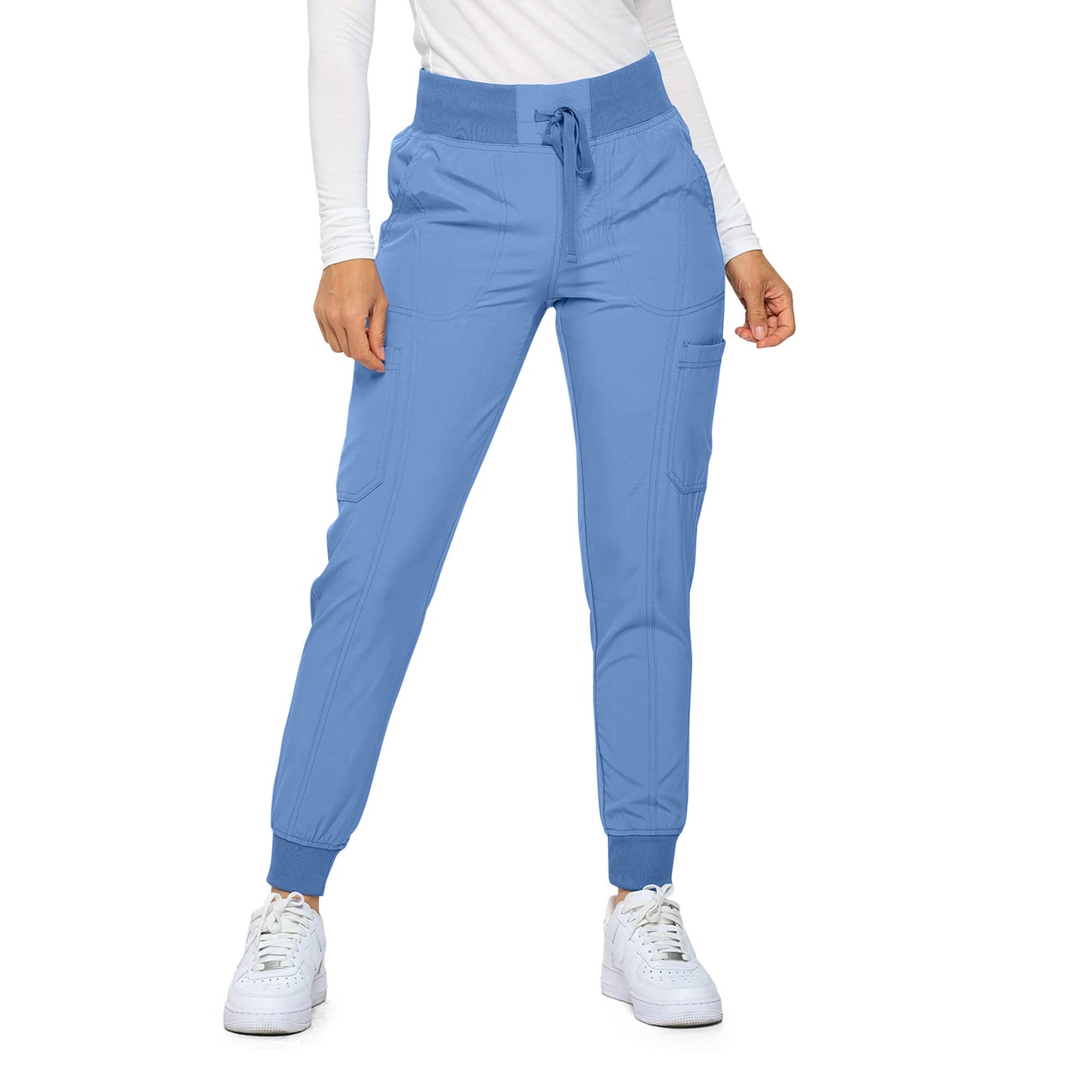 Monarch Women's Premium Stretch Jogger Pants - Healthcare Uniforms Natural Uniforms Medical Scrubs   Moore than Scrubs
