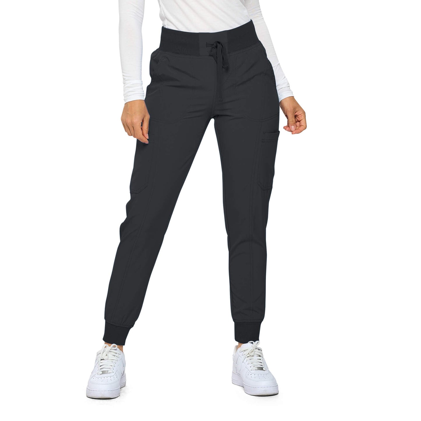 Monarch Women's Premium Stretch Jogger Pants - Healthcare Uniforms Natural Uniforms Medical Scrubs   Moore than Scrubs