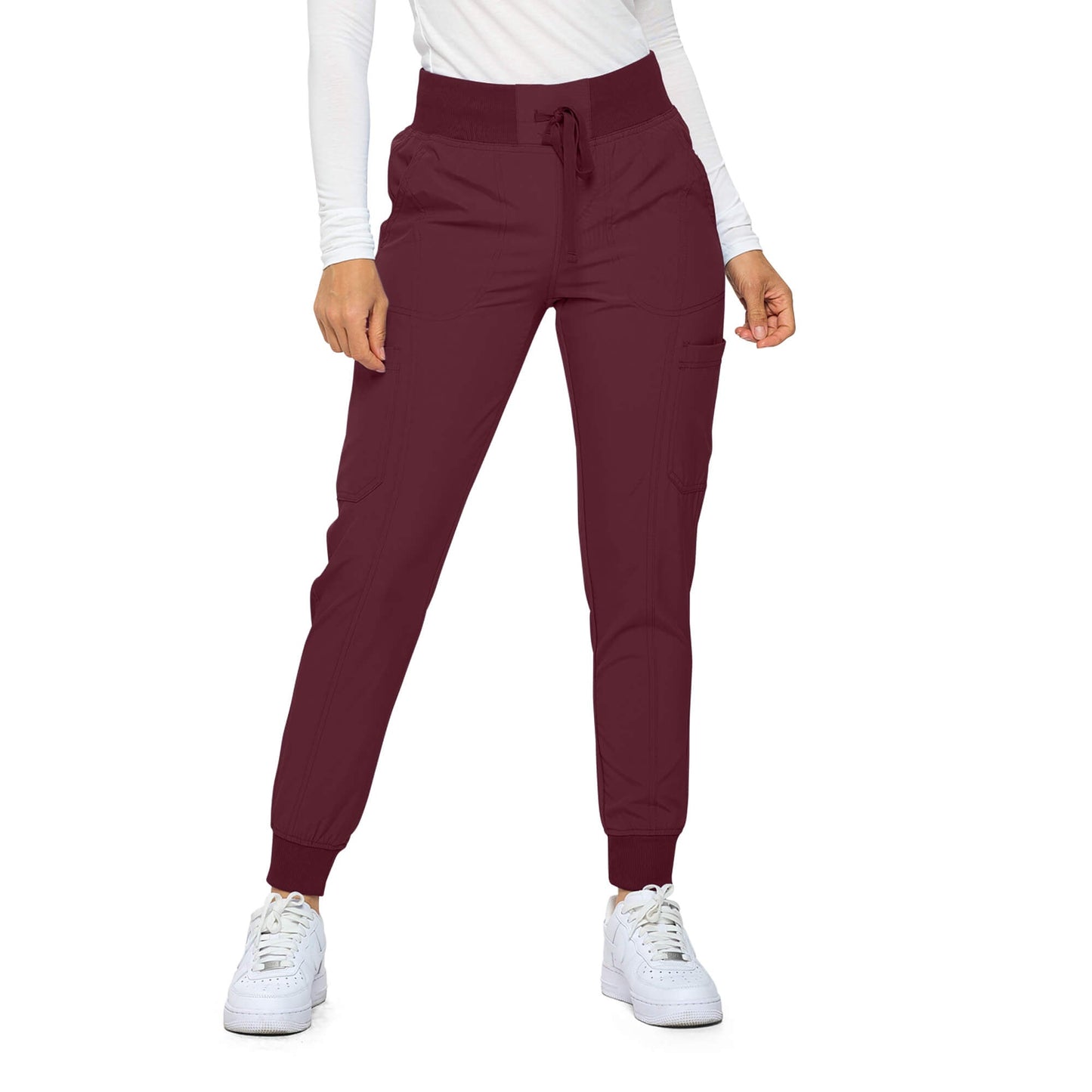 Monarch Women's Premium Stretch Jogger Pants - Healthcare Uniforms Natural Uniforms Medical Scrubs   Moore than Scrubs