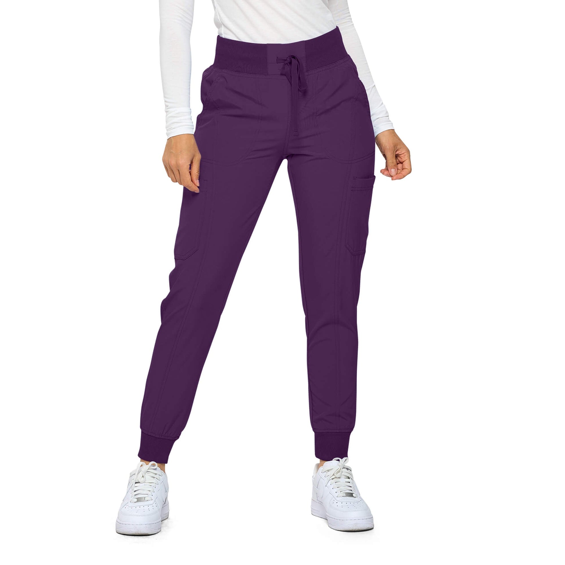 Monarch Women's Premium Stretch Jogger Pants - Healthcare Uniforms Natural Uniforms Medical Scrubs   Moore than Scrubs