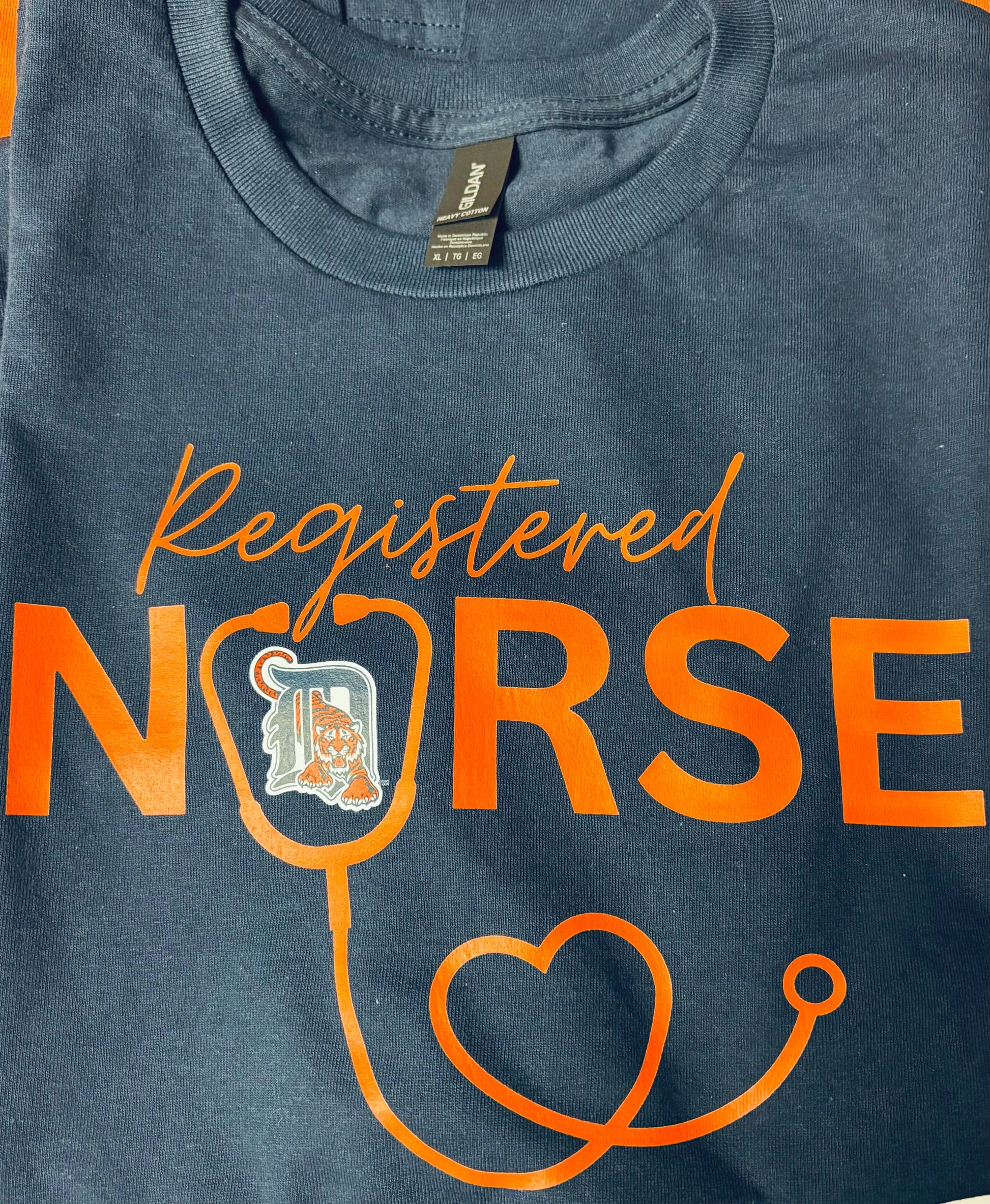 Registered Nurse T-Shirts Moore than Scrubs LLC Apparel & Accessories 25.00 Navy-2XL Moore than Scrubs