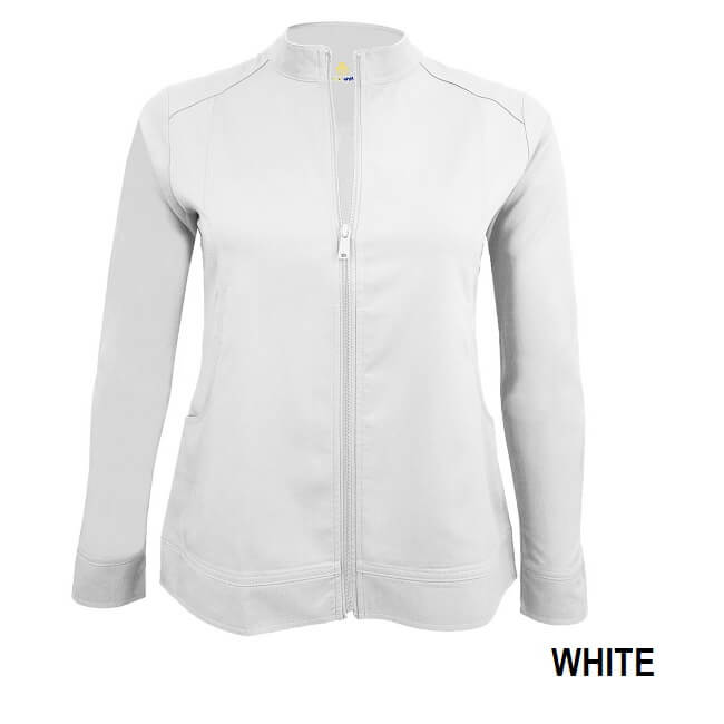 Natural Uniforms Women ' S Ultra Soft Stretch Zip Up Scrub Jacket (5200) Natural Uniforms Apparel & Accessories   Moore than Scrubs