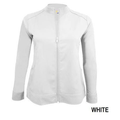 Natural Uniforms Women ' S Ultra Soft Stretch Zip Up Scrub Jacket (5200) Natural Uniforms Apparel & Accessories   Moore than Scrubs