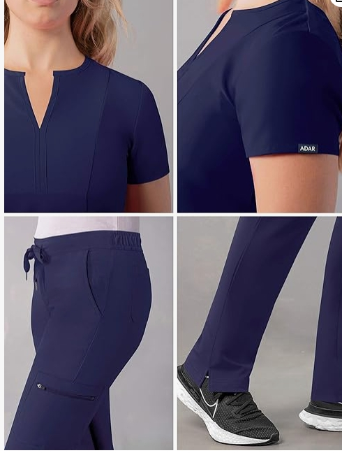 Adar Addition Go-Higher Scrub Set for Women - A9600 Moore than Scrubs LLC    Moore than Scrubs