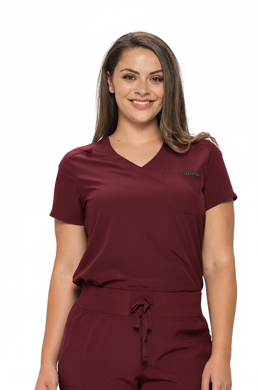 Monarch Women's Premium Stretch Top - Healthcare Uniforms Moore than Scrubs LLC    Moore than Scrubs