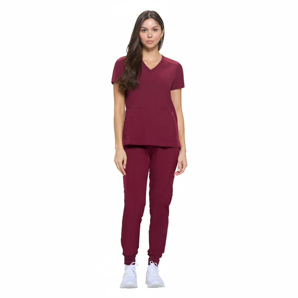 NATURAL UNIFORMS - Women's Stretch Jogger Sets 8533 Natural Uniforms Clothing   Moore than Scrubs