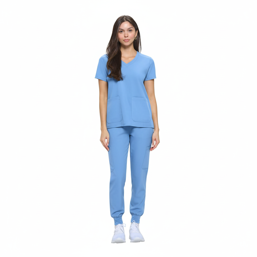 NATURAL UNIFORMS - Women's Stretch Jogger Sets 8533 Natural Uniforms Clothing   Moore than Scrubs