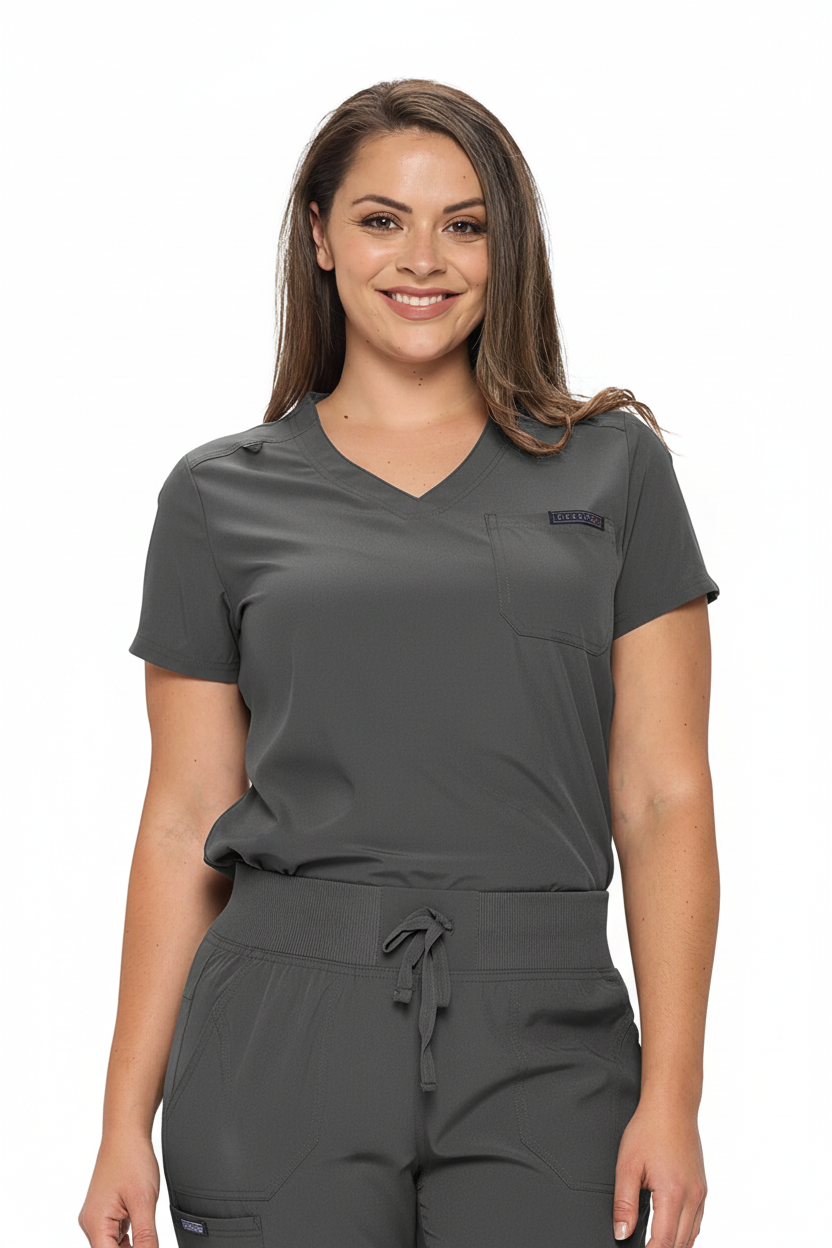 Monarch Women's Premium Stretch Top - Healthcare Uniforms Moore than Scrubs LLC    Moore than Scrubs