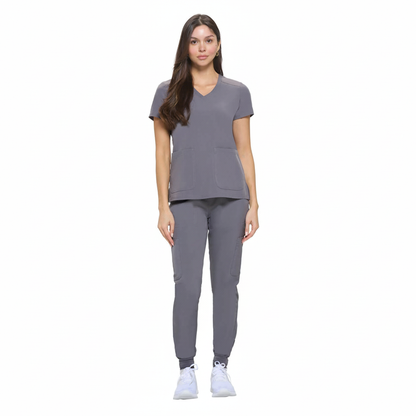 NATURAL UNIFORMS - Women's Stretch Jogger Sets 8533 Natural Uniforms Clothing   Moore than Scrubs