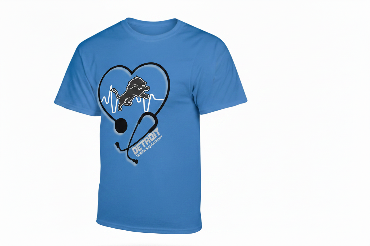 Detroit Lions T-Shirt Moore Than Scrubs T-Shirt   Moore than Scrubs