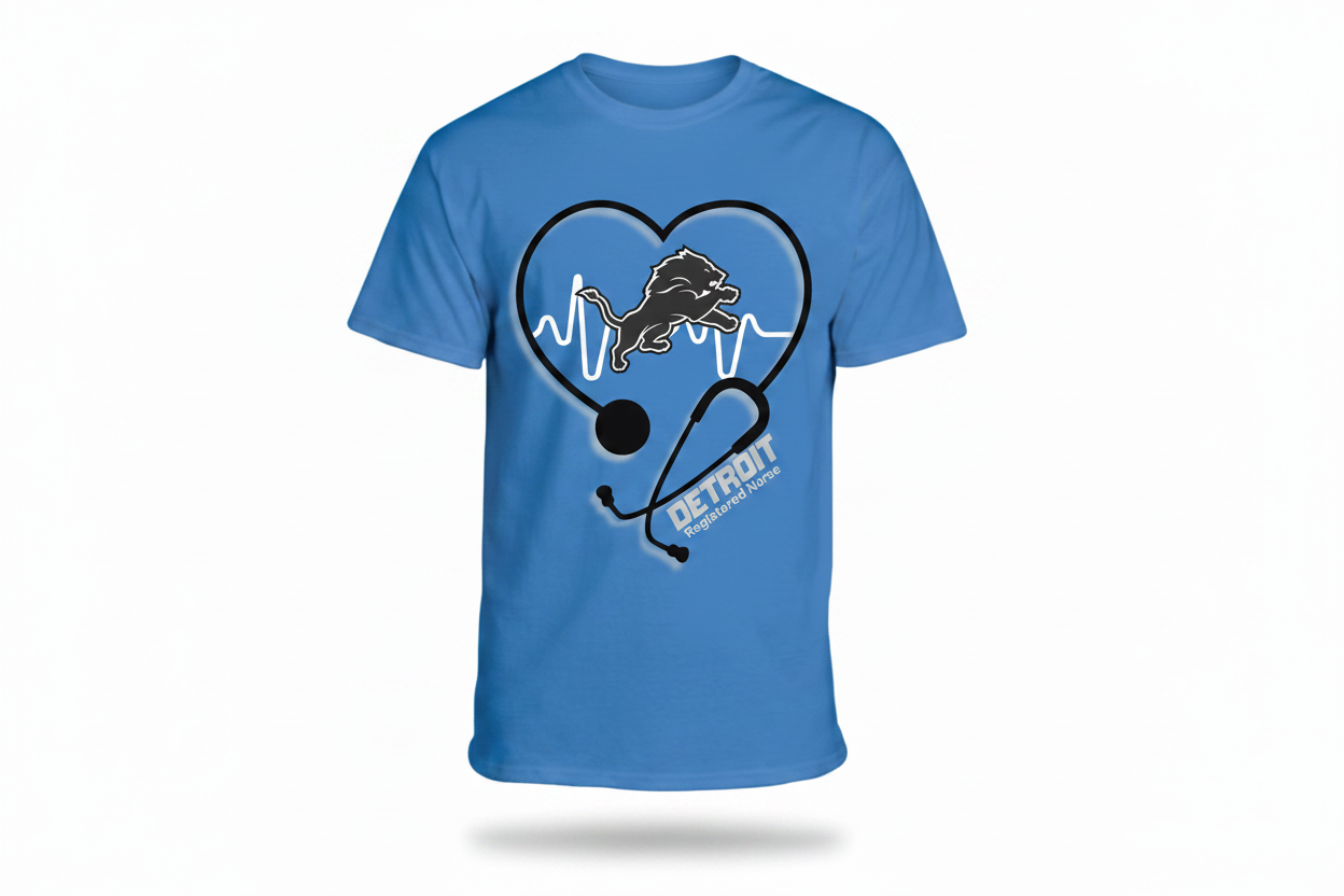 Detroit Lions T-Shirt Moore Than Scrubs T-Shirt   Moore than Scrubs