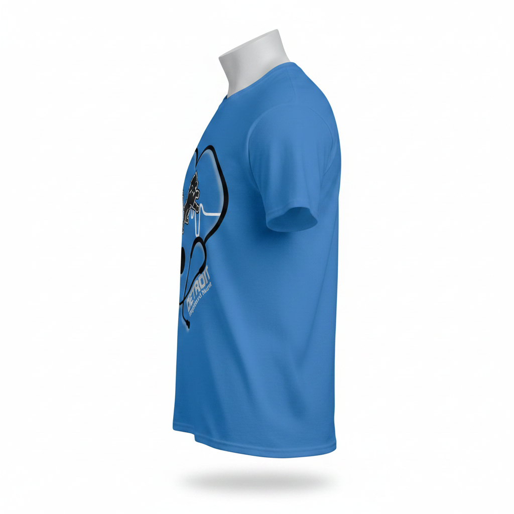 Detroit Lions Registered Nurse T-Shirt Moore Than Scrubs T-Shirt   Moore than Scrubs