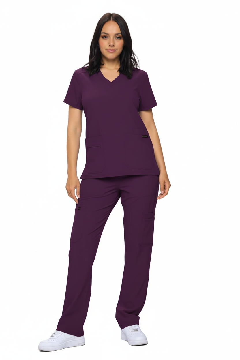 Monarch Cargo Pants Premium Scrub Set (3102) Monarch Uniforms Scrubs   Moore than Scrubs