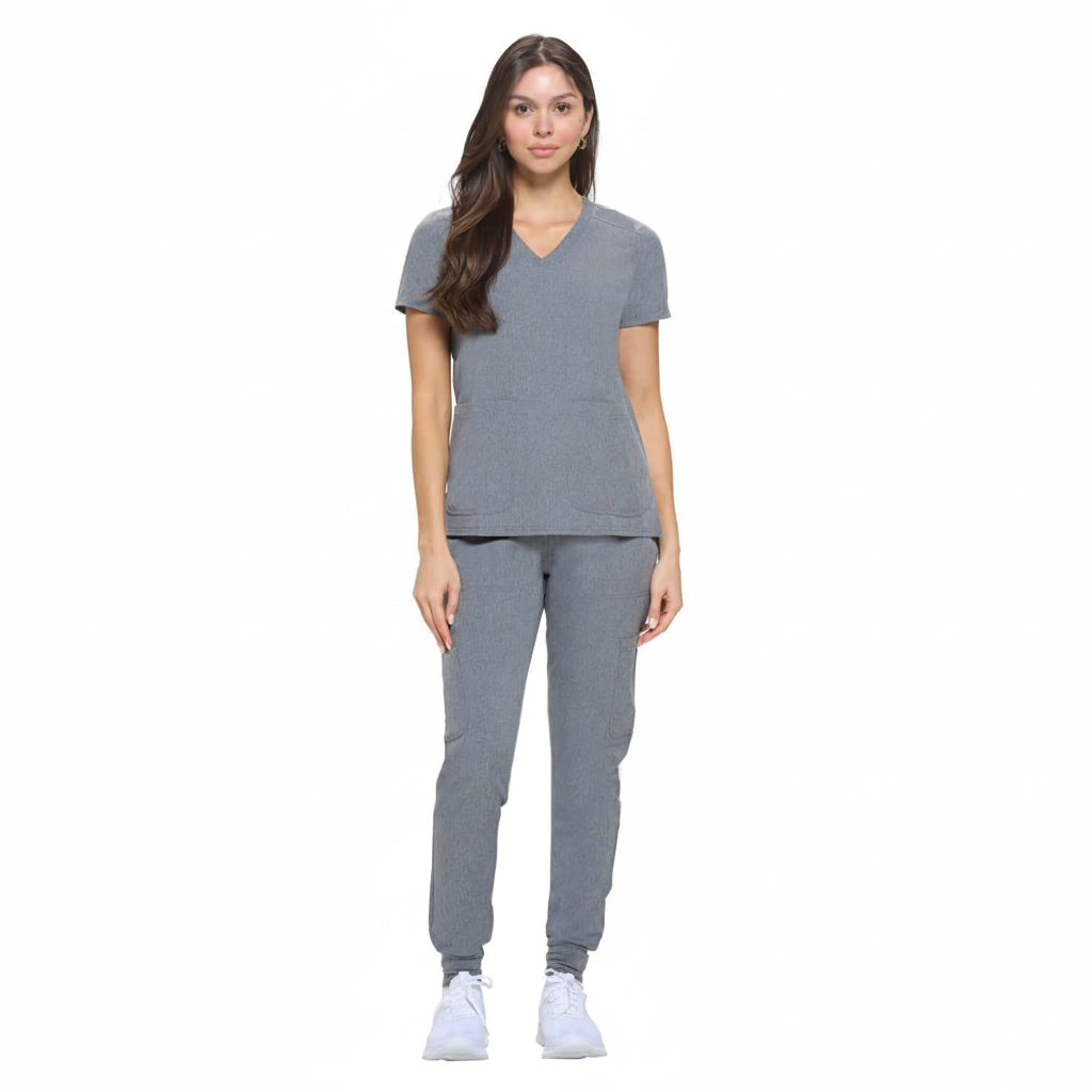 NATURAL UNIFORMS - Women's Stretch Jogger Sets 8533 Natural Uniforms Clothing   Moore than Scrubs
