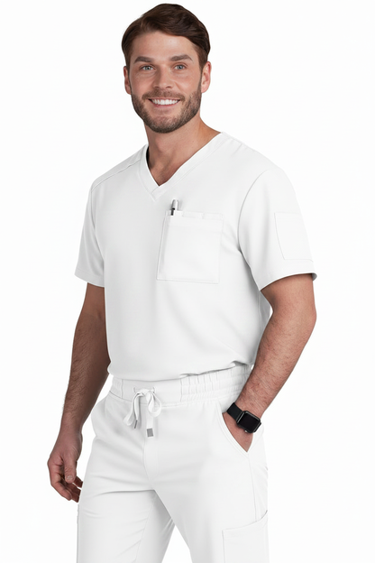 KOI Cureology Men's Arthro Scrub Top KOI Scrub Tops   Moore than Scrubs