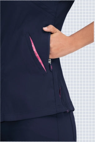 KOI 316 Philosophy Mock Wrap Scrub Top - Women's Medical Uniforms KOI Clothing   Moore than Scrubs