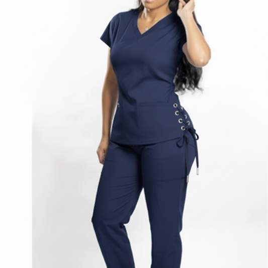 Side Tie Scrub Set. Moore than Scrubs Apparel & Accessories   Moore than Scrubs