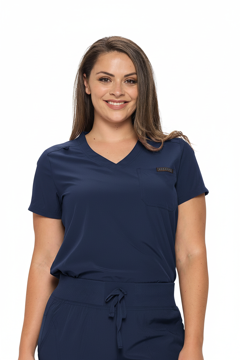 Monarch Women's Premium Stretch Top - Healthcare Uniforms Moore than Scrubs LLC    Moore than Scrubs