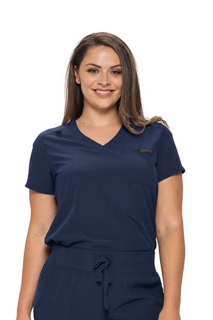 Monarch Women's Premium Stretch Top - Healthcare Uniforms Moore than Scrubs LLC    Moore than Scrubs