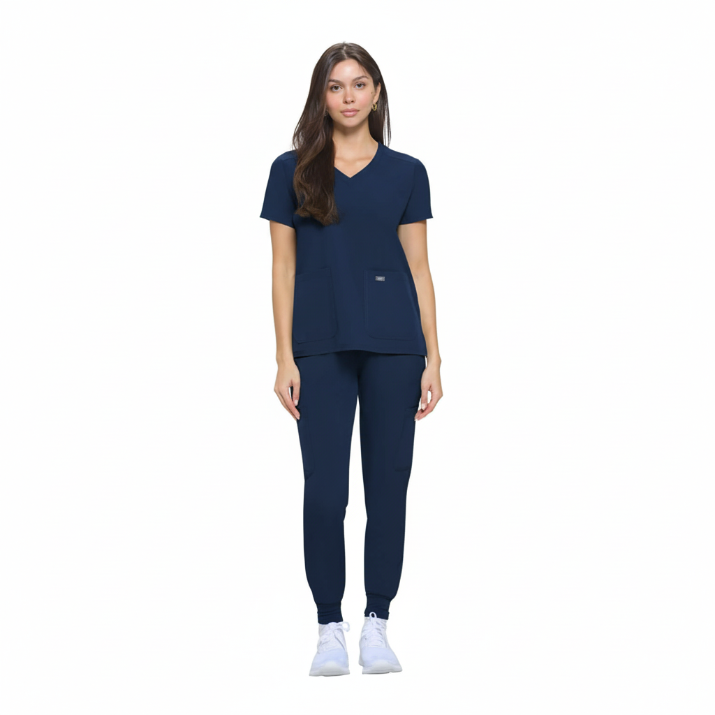 NATURAL UNIFORMS - Women's Stretch Jogger Sets 8533 Natural Uniforms Clothing   Moore than Scrubs