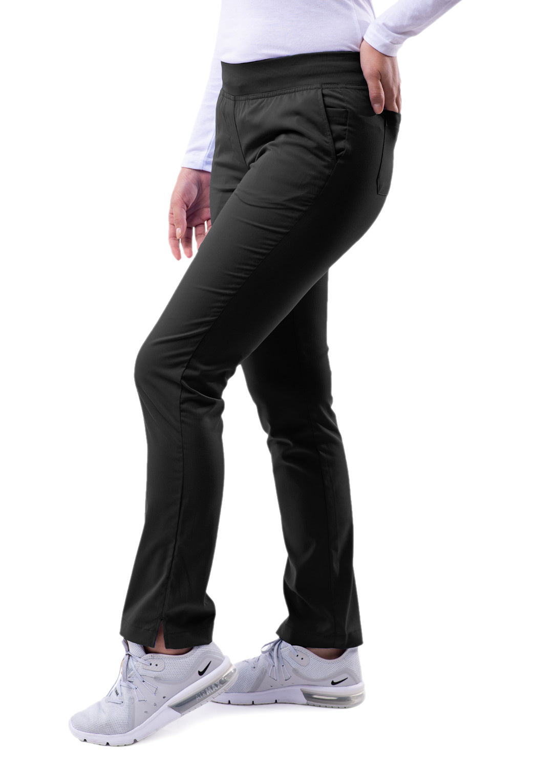 ADAR Pro Women's Skinny Leg Yoga Scrub Pants - Tall (P7102T) ADAR Scrubs - Pants   Moore than Scrubs